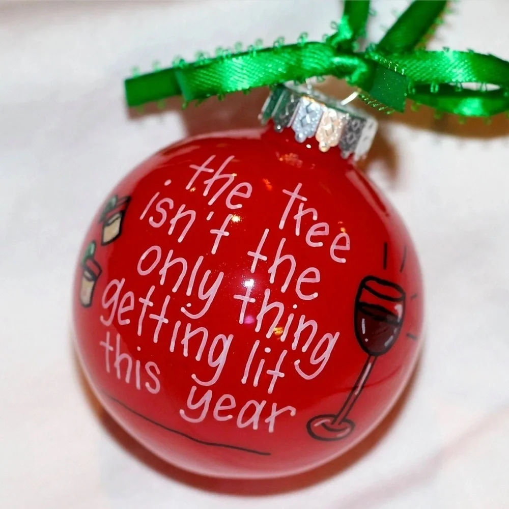 Handmade Christmas Ornament: The tree isn't the only thing getting lit this year